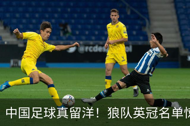 中国足球真留洋！狼队英冠名单惊现徐彬名字，远胜“网红球员”浮华